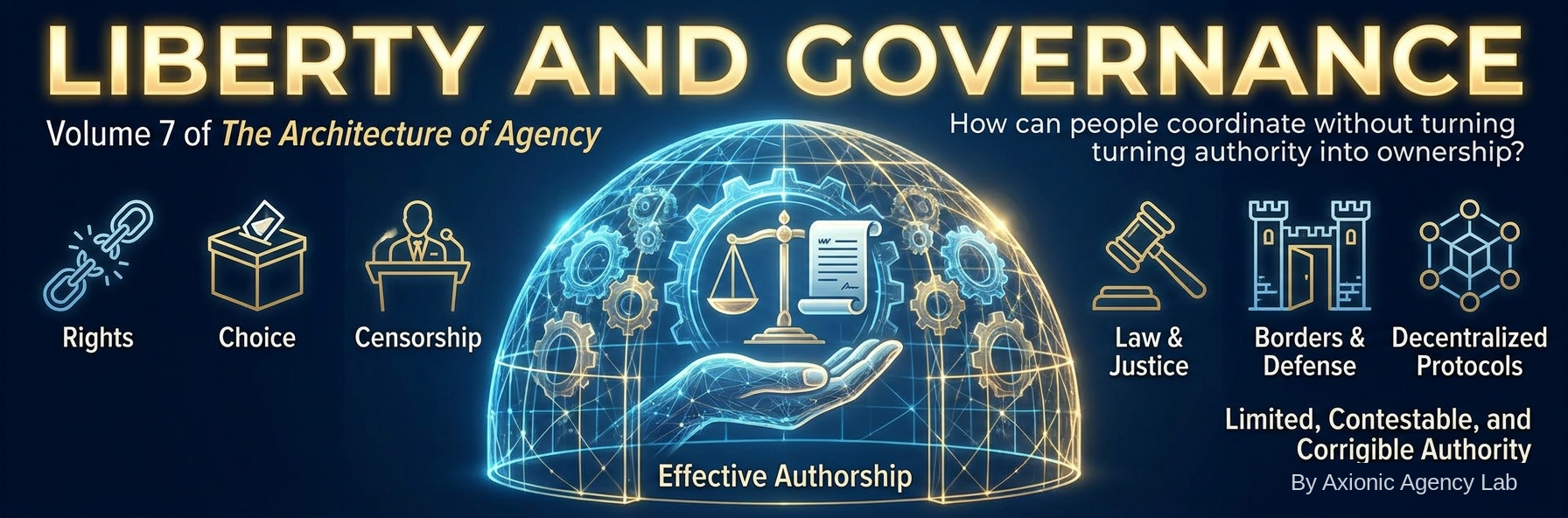 Cover: Volume 7 — Liberty, Coercion, and Governance